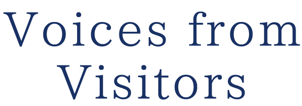 Voices from Visitors